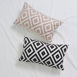 2 PACK // Abstract Bohemian Lumbar Pillow Covers